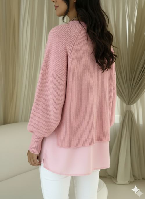 Adelyn | Suéter elegante largo