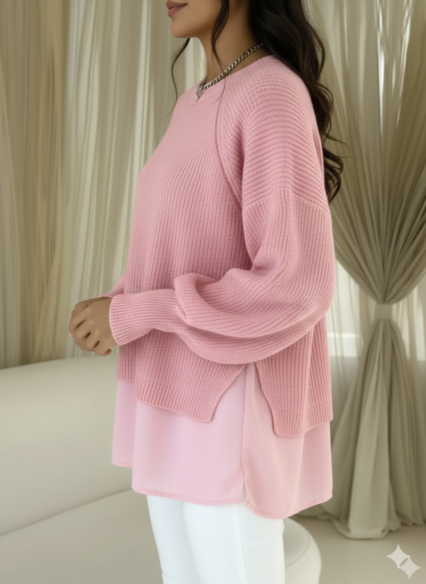 Adelyn | Suéter elegante largo